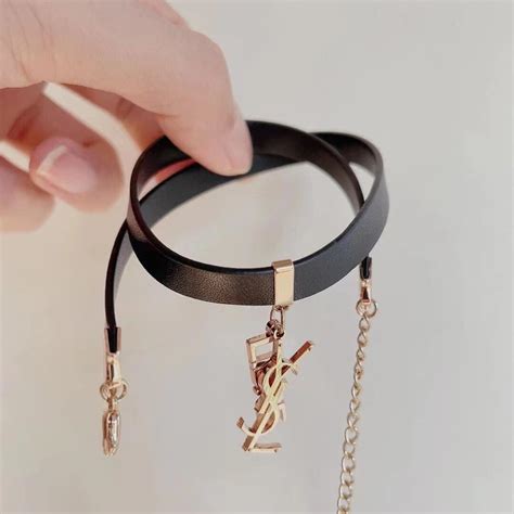 [SẴN] Vòng đa năng YSL (gift chính hãng) làm choker/vòng tay